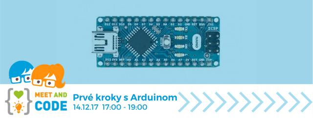 Meet and Code: Prvé kroky s Arduinom - podujatie na tickpo-sk