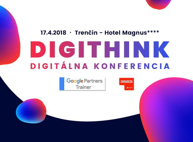 DIGITHINK - digitálna prednáška - zrušený - podujatie na tickpo-sk