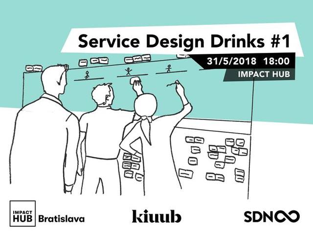 Service Design Drinks #1: Ako na lepšie služby? - podujatie na tickpo-sk