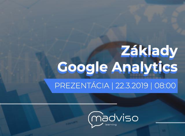 Prezentácia: Úvod do Google Analytics 22.3. - podujatie na tickpo-sk
