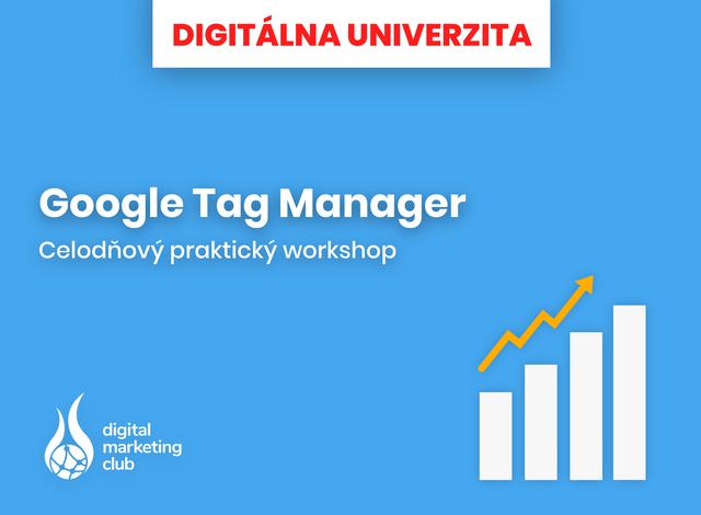 Google Tag Manager - podujatie na tickpo-sk